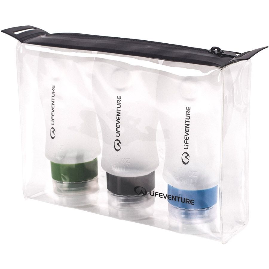 Lifeventure набор Silicone Flight Bottle Set