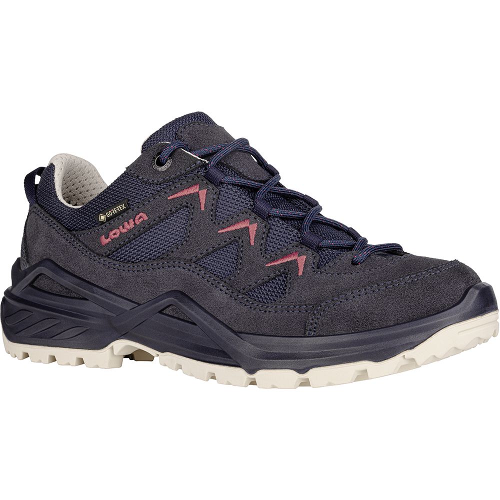 LOWA кросівки Sirkos Evo GTX LO W navy-redwood 40.0