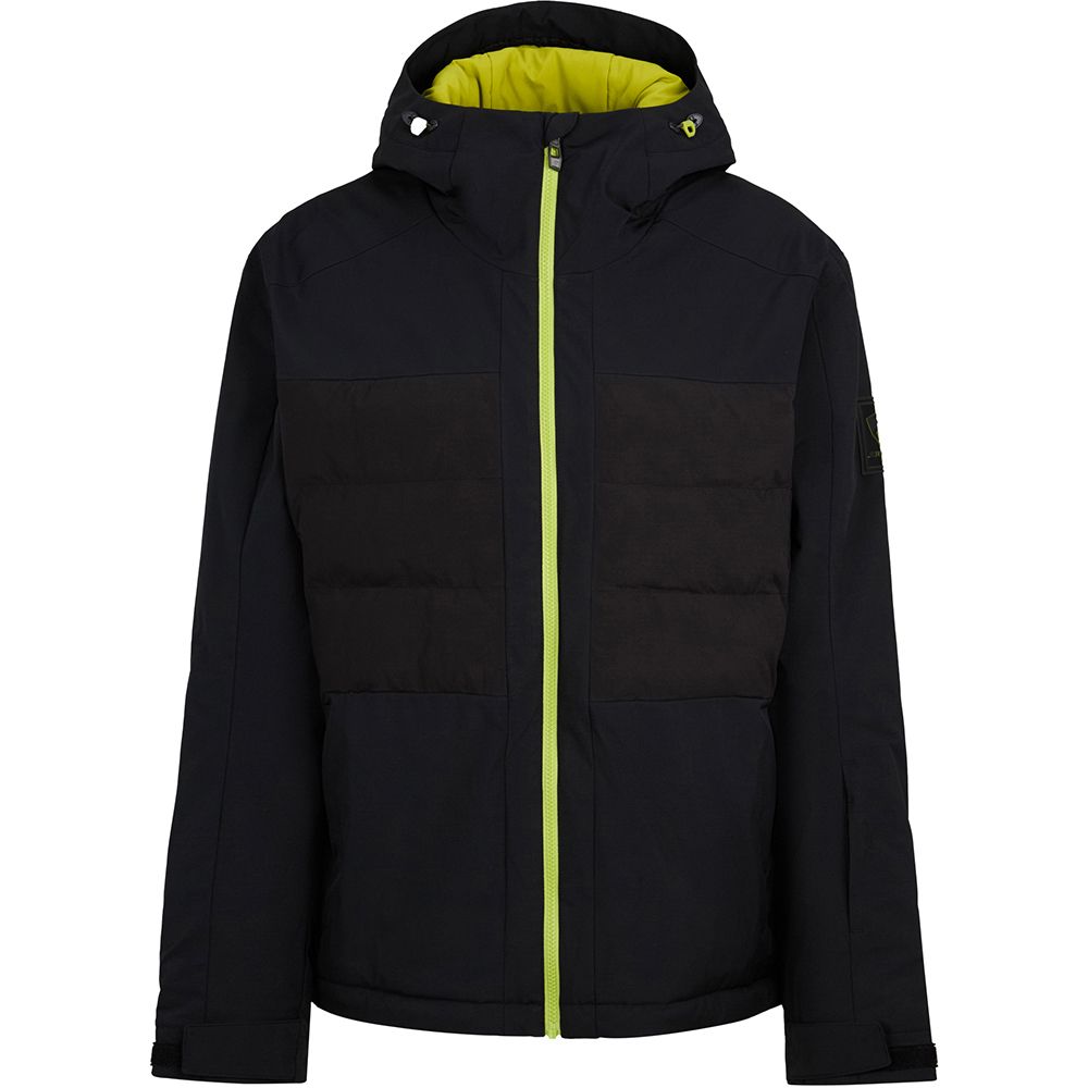 Ziener куртка лижна Tarlo 2026 black-electric grass 48