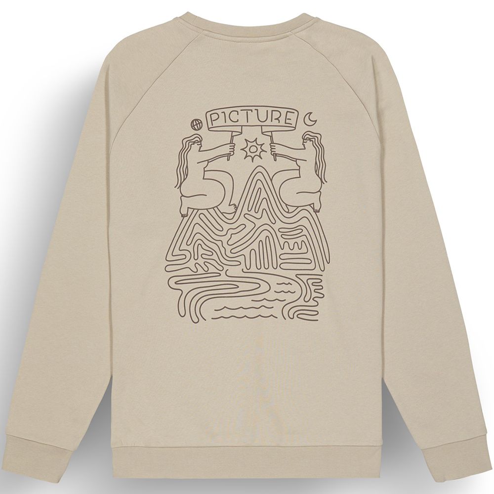 Picture Organic свитшот Terra plaza taupe L