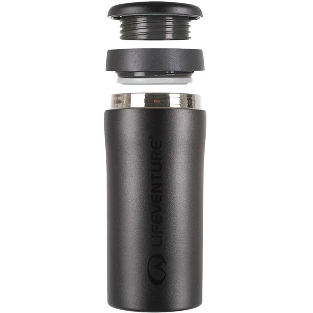 Lifeventure кружка Thermal Mug black matt