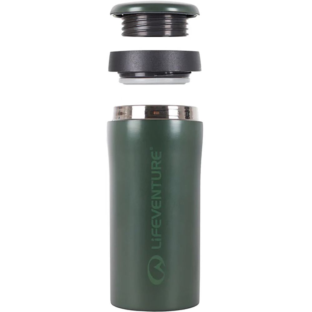 Lifeventure кружка Thermal Mug metallic green