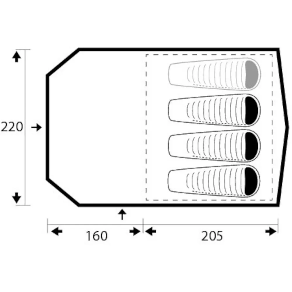 Намет Trimm Eagle II (001.009.0842)
