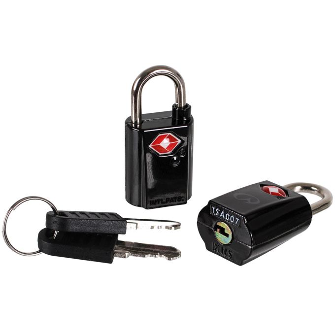 Lifeventure замок TSA Mini Padlocks 2-Pack black