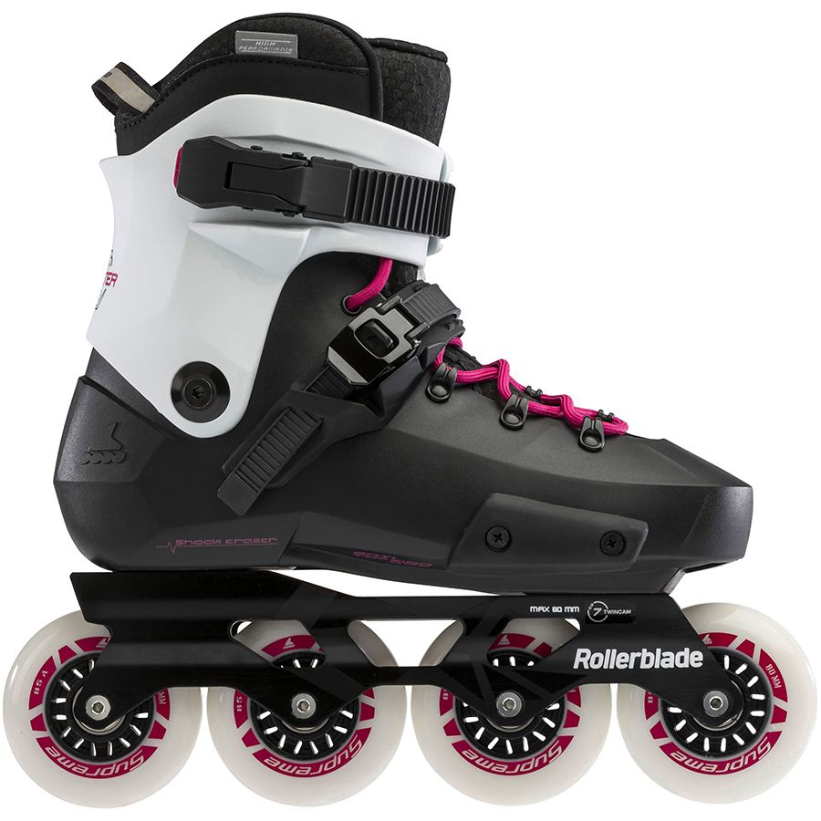 Rollerblade ролики Twister Edge W 2021 black-magenta 245