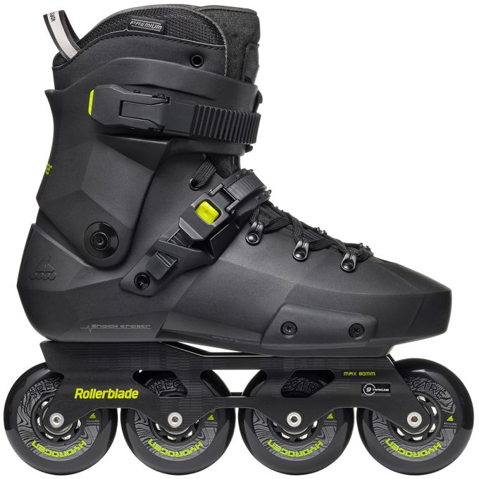 Rollerblade ролики Twister XT black-lime 240