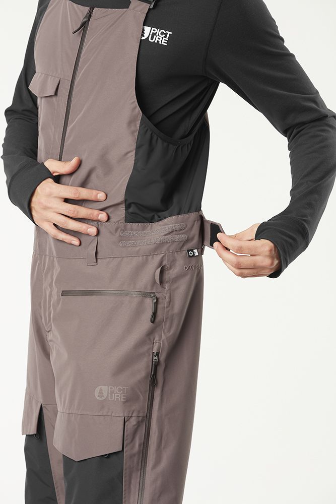 Picture Organic штани U66 Bib 2024 plum truffle L