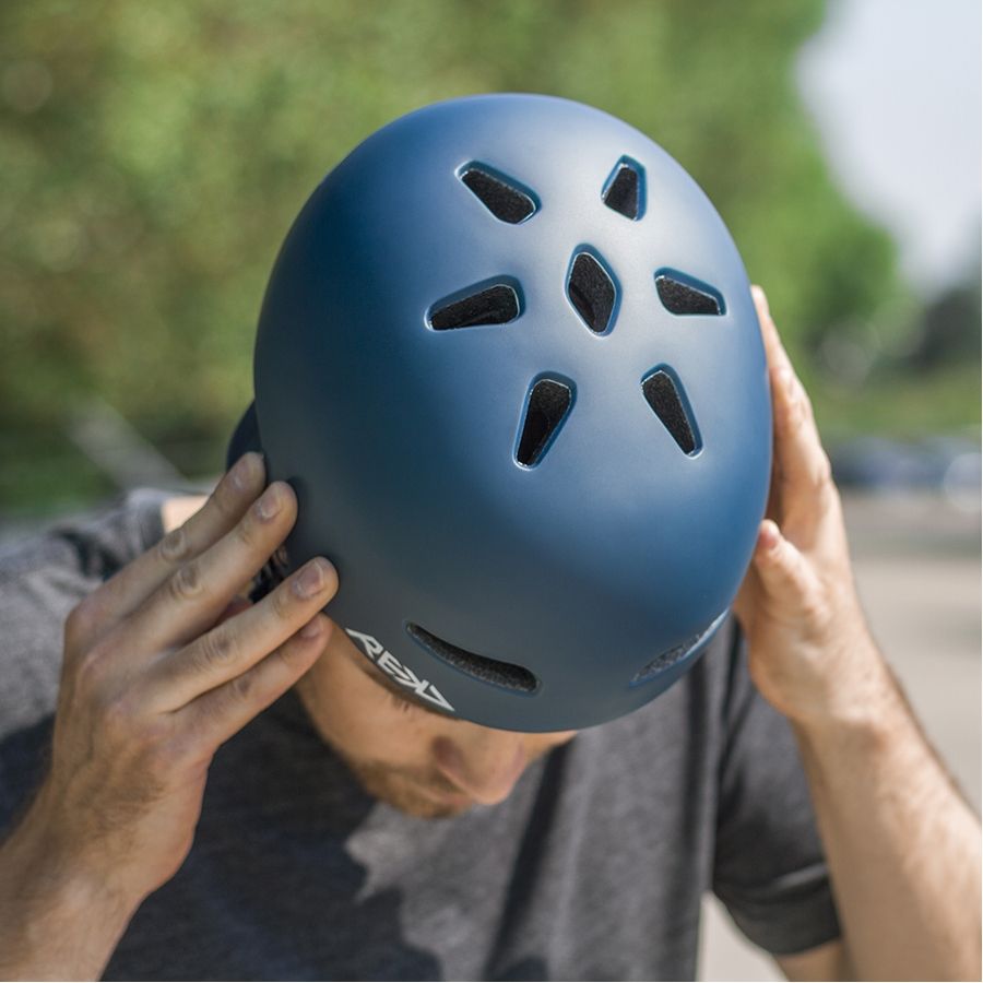 REKD шлем Ultralite In-Mold Helmet blue 53-56