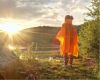 AceCamp пончо Vinyl Rain Poncho orange