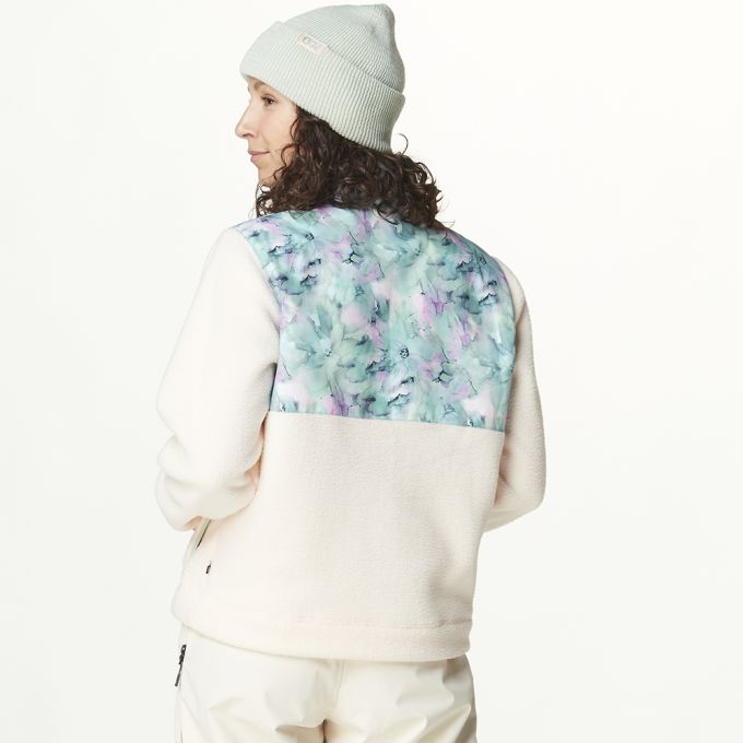 Picture Organic куртка флисова Zelkova Printed W blurry water print L