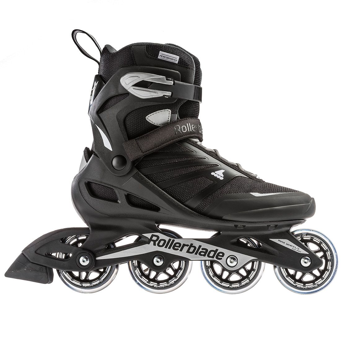 Rollerblade ролики Zetrablade 2024 black-silver 240