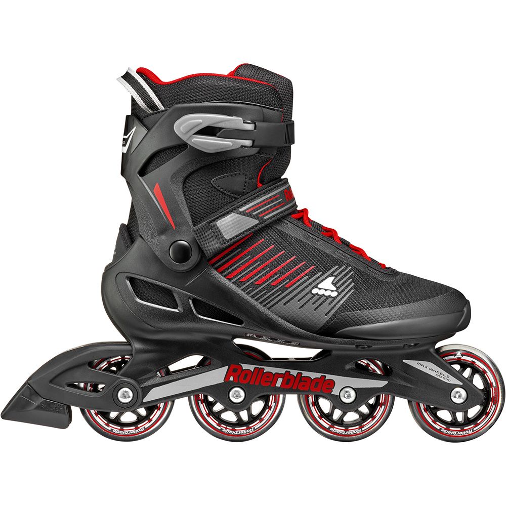 Rollerblade ролики Zetrablade black-red 260