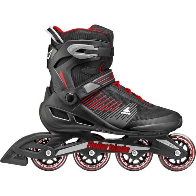 Rollerblade ролики Zetrablade black-red 260