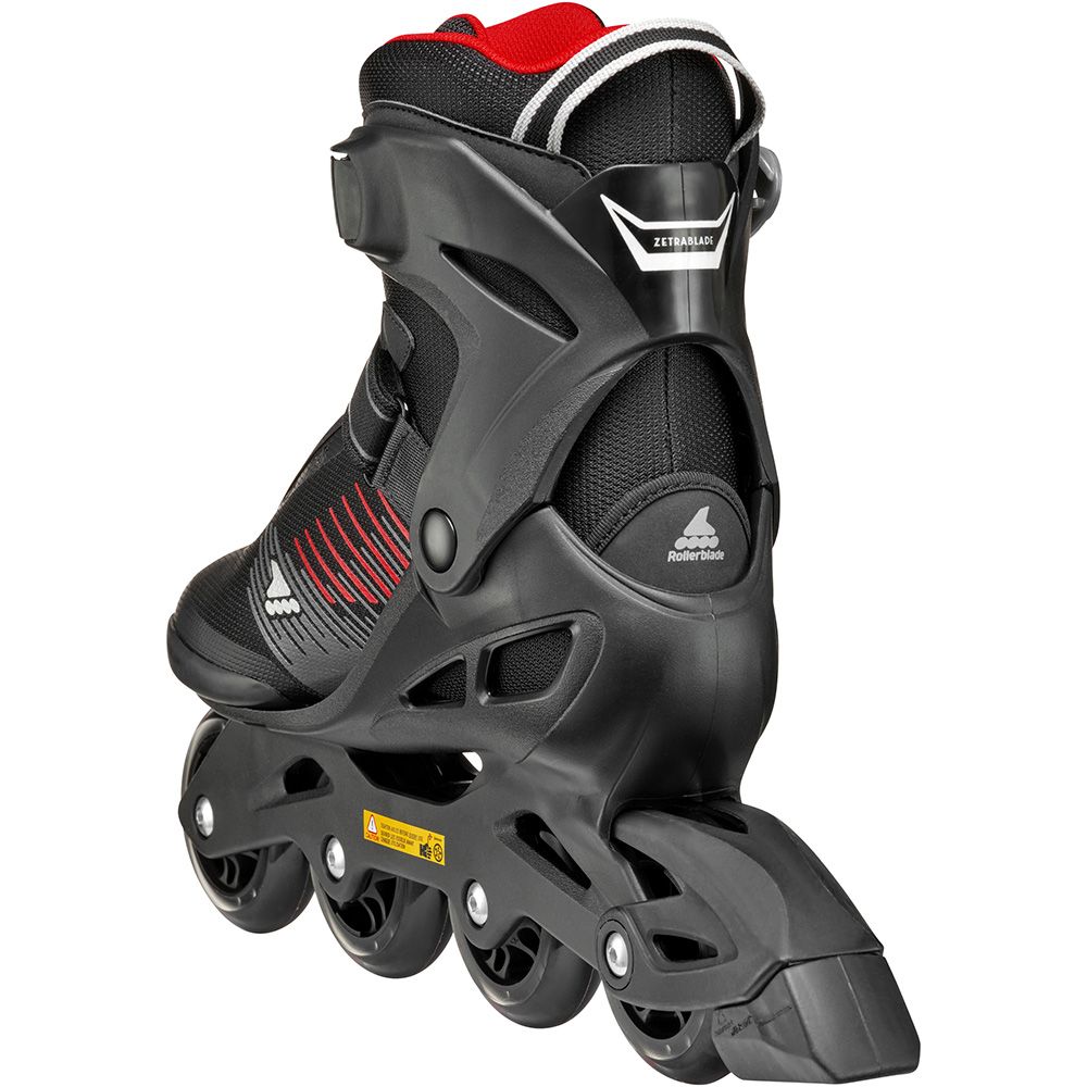 Rollerblade ролики Zetrablade black-red 260