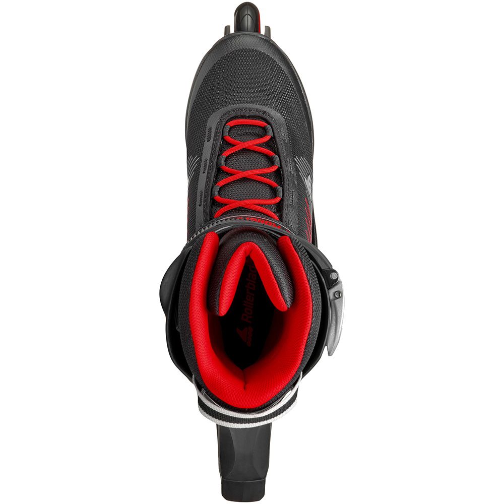 Rollerblade ролики Zetrablade black-red 260