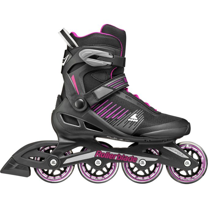 Rollerblade ролики Zetrablade W black-cyclamen pink 230