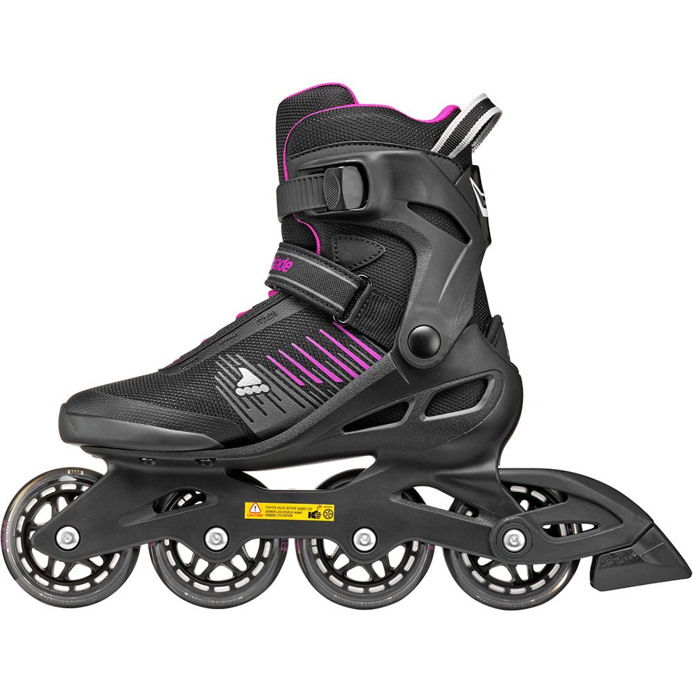 Rollerblade ролики Zetrablade W black-cyclamen pink 230
