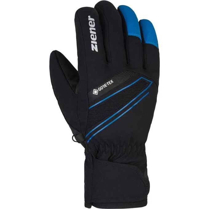 Ziener рукавички лижні Gunar GTX black-persian blue 8.5